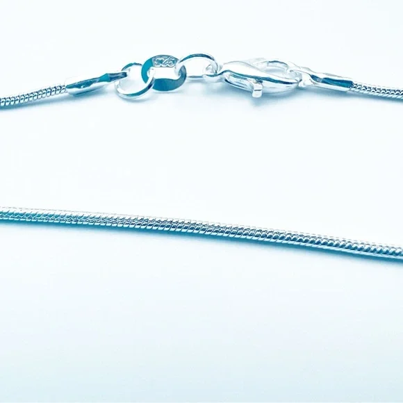 ⚡️LOT⚡️ Solid 925 Pendants Chrysocolla Wild Horse Agate Gemstone Necklace Chain - Picture 11 of 11